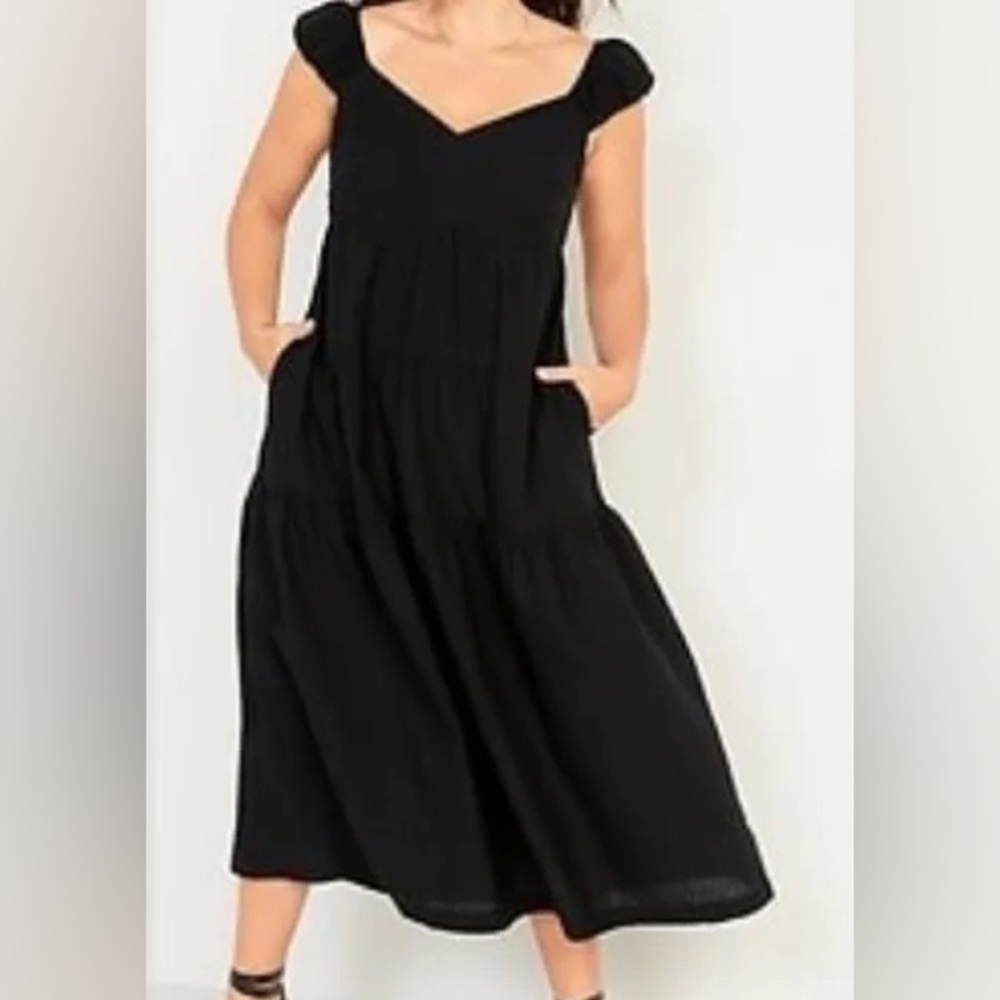 Seersucker Maxi dress